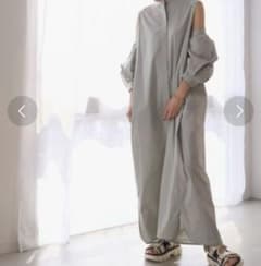 emmi atelier　ボレロ付きシャツワンピースのサムネイル