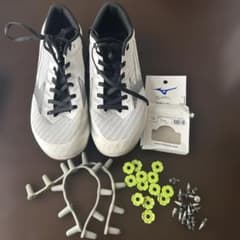 Mizuno スパイクシューズ ホワイト/ブラック25.0㎝のサムネイル