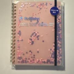 Rollbahn(ロルバーン) ポケット付メモグリッターピンクL 文具