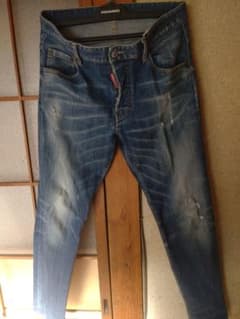 DSQUARED2 スキニーデニム 46 ダメージ加工 DSQUARED2 スキニーデニム ダメージ加工 size46 - メルカリ