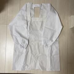 割烹着 ホワイト サイズ85cmのサムネイル