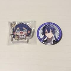 にじさんじ 長尾 景 8周年 アクリルブロック 缶バッジ - メルカリ