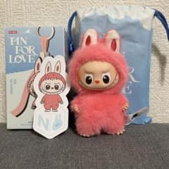 〈N〉THE MONSTERS PIN FOR LOVE イニシャル　ラブブのサムネイル