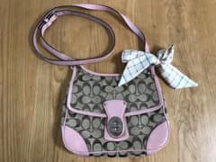 COACH ショルダーバッグ　ピンクのサムネイル