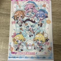 SNOW MIKU2026 클리어 포스터 디자인 E 전원 집합 마에야마 치~