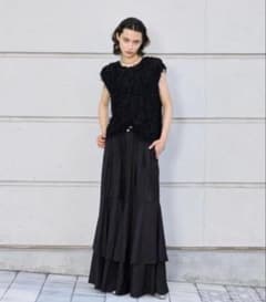 seyto ストライプレイヤーフレアパンツのサムネイル