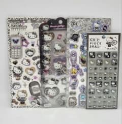 新品未開封★グランジギャル ハローキティ シール 4種セットのサムネイル