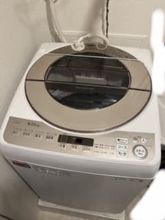 シャープ 縦型洗濯機 ES-KSV9E-N 2021年 美品 - メルカリ