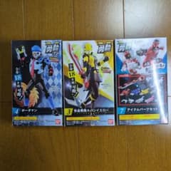 勇動 ルパンレンジャーVSパトレンジャー フィギュア 3種セットのサムネイル