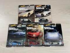 ホットウィール ワイルドスピード 5台セット