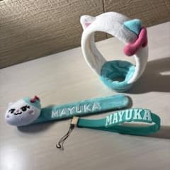 niziu ペンライトカバー マユカ パッチンバンド ストラップ - メルカリ