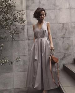 ameri vintage LADY TUCK FLARE DRESSのサムネイル