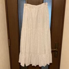 ZARA レースロングスカートのサムネイル