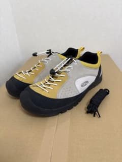 KEEN★ジャスパーロックスSP★イエロー/ベージュ★28cm★美品のサムネイル