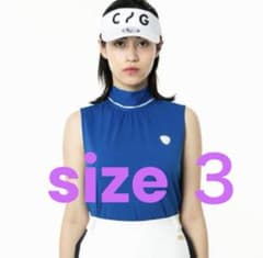 CPG GOLF ノースリーブシャツ　size3のサムネイル