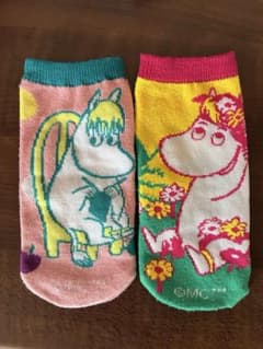 ムーミン　ペットボトルカバー（十六茶ノベルティ）のサムネイル