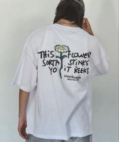 Mark Gonzales Tシャツ フラワー アートのサムネイル
