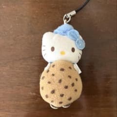 【当時物】ハローキティ ステラおばさんのクッキー ぬいぐるみ ストラップ レトロ