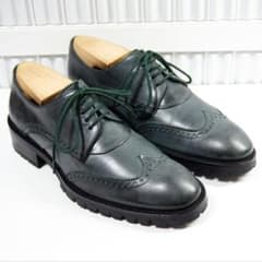 [고급 ◎] Cotelac 윙 칩 신발 쿠스미 블루 EU36 가죽 신발