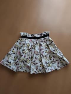 花柄 キュロットパンツ フレアのサムネイル