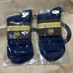 ベネシュ（BENESU）アーチリフトソックス Lサイズ 25〜27センチ　2足のサムネイル
