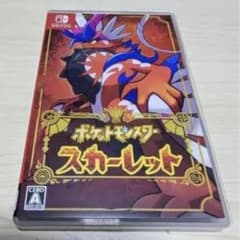 NintendoSwitchポケットモンスターポケモン　スカーレットのサムネイル