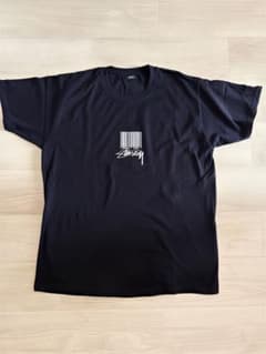 Stussy バーコードロゴ Tシャツ ブラック Lのサムネイル