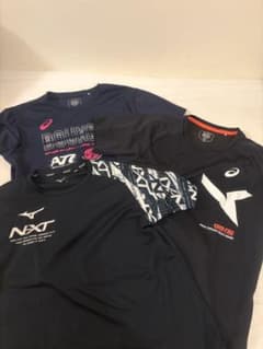 ASICS NXT 陸上用シャツ ネイビーのサムネイル