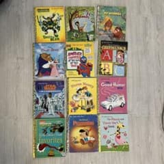 英語版　子ども向け絵本　リトルゴールデンブック13冊セット　ディズニーなどのサムネイル