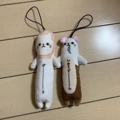 のびねこ マスコット ストラップ 三重 2種セット - メルカリ