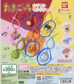 【咲希様専用】たまごっち カラフルマルチチャーム ガチャのサムネイル