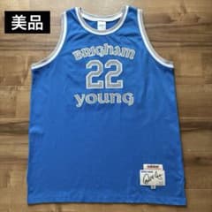 美品】 NBA ダニー・エインジ ブリガムヤング大学 ユニフォーム シャツ