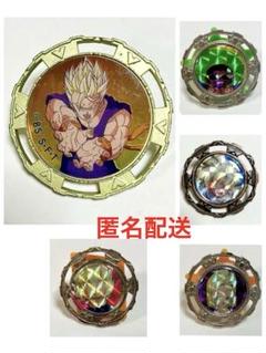 当時モノ】ドラゴンボール キャラコバッチ ベーゴマ 5個 セット