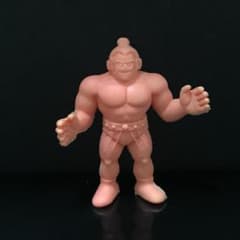 キン消し パート1 ウルフマン 肌色 当時物 キン肉マン消しゴム