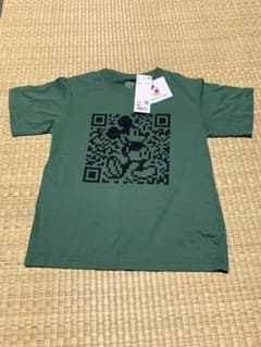 UNIQLO UT ミッキーマウス Tシャツ 130cm グリーンのサムネイル
