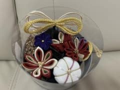 Charmant つまみ細工 髪飾り 成人式 卒業式 和装のサムネイル