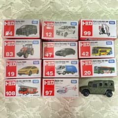 トミカ まとめ売り 12点セット トミカ(タカラトミー) 12点まとめ売り - メルカリ