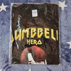 ダンベルHERO K ダンベルヒーローK ダンベルヒーロー Tシャツ 黒 L