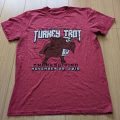 Tシャツ TURKEY TROT 2018 レッドのサムネイル