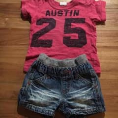 F.Oキッズ Tシャツ95 JUNK STOREズボン90 上下セットのサムネイル