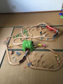 ちびころ♡プロフ必読さん専用 木製レールイマジナリウムマウンテントレインセット他のサムネイル