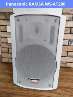 美品 Panasonic RAMSA WS-AT200 スピーカー ホワイト - メルカリ