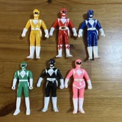 恐竜戦隊ジュウレンジャー ソフビ&フィギュア 6体セット 当時物 - メルカリ