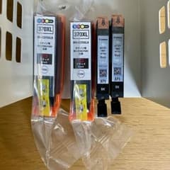 Canon BCI-370XL BCI-371 インクカートリッジ 4本セットのサムネイル