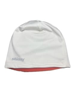［値下げ可］STUSSY リバーシブル　ビーニー　スカルキャップ　オレンジ