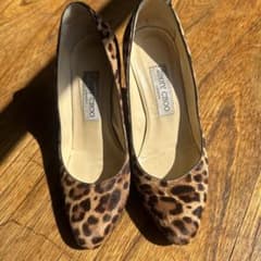 Jimmy Choo ヒョウ柄 ハイヒールのサムネイル