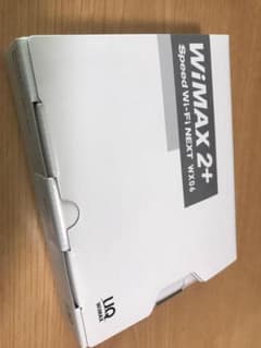 新品未使用　WiMAX 2+ Speed Wi-Fi NEXT WX06のサムネイル
