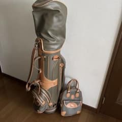 TRUSSARDI キャディバッグ ゴルフクラブ シューズバッグ ヴィンテージ 