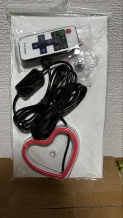 車内用 LED ハート イルミネーションのサムネイル
