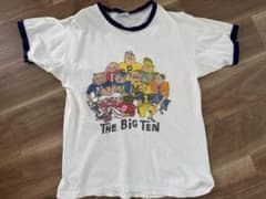 70s バータグ　BIG TEN Tシャツ　チャンピオン　ビンテージ　ランタグのサムネイル